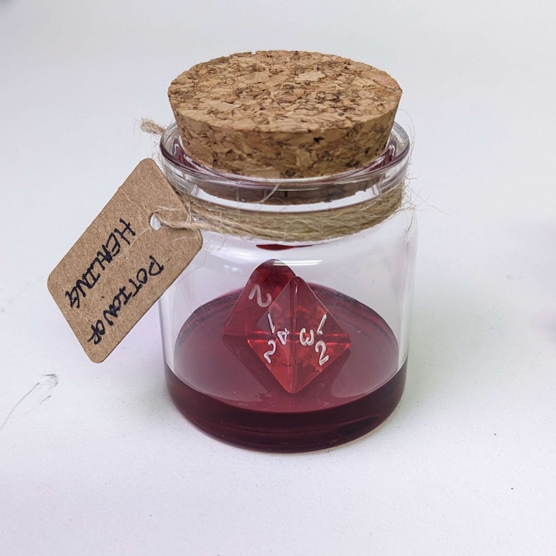 D&D Healing Potions Dnd Gift Dnd Prop Healing Potion TTRPG Gift