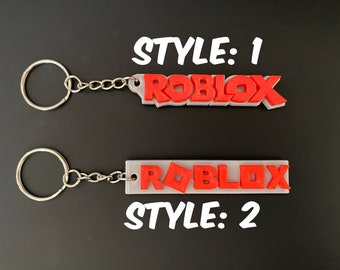 ROBLOX Keyring Key Chain PC/iOS/Android/Xbox Bag Tag or Party Bag Filler 
