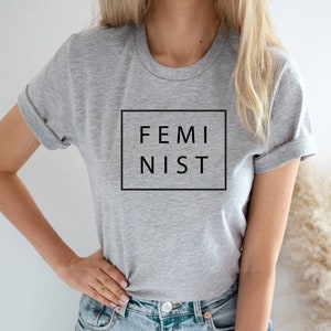 Feminist T shirt , Feminist tshirt, Feminist Slogan / Women Empowerment / Girls statement top / inspirational shirt/ Perfect gift.