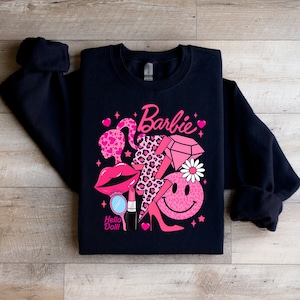 Hey doll top pink sweatshirt