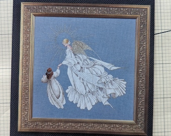 Lavender & Lace &quot;Angel of Mercy&quot; Cross Stitch Pattern