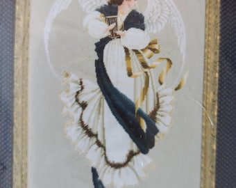 Lavender & Lace &quot;Angel of Hope&quot; Cross Stitch Pattern