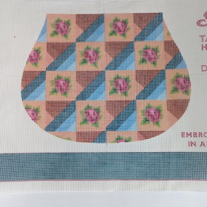 Bolso de mano vintage Semco Tapestry, Semco T 36, incluye instrucciones y lista de colores.