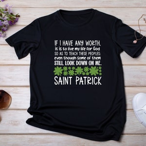 St. Patrick's Day SVG, St. Patrick's Day PNG, Saint Patrick Quote, Christian St. Patrick's Day, Shamrock SVG, St. Patrick's Day shirt, sign image 3