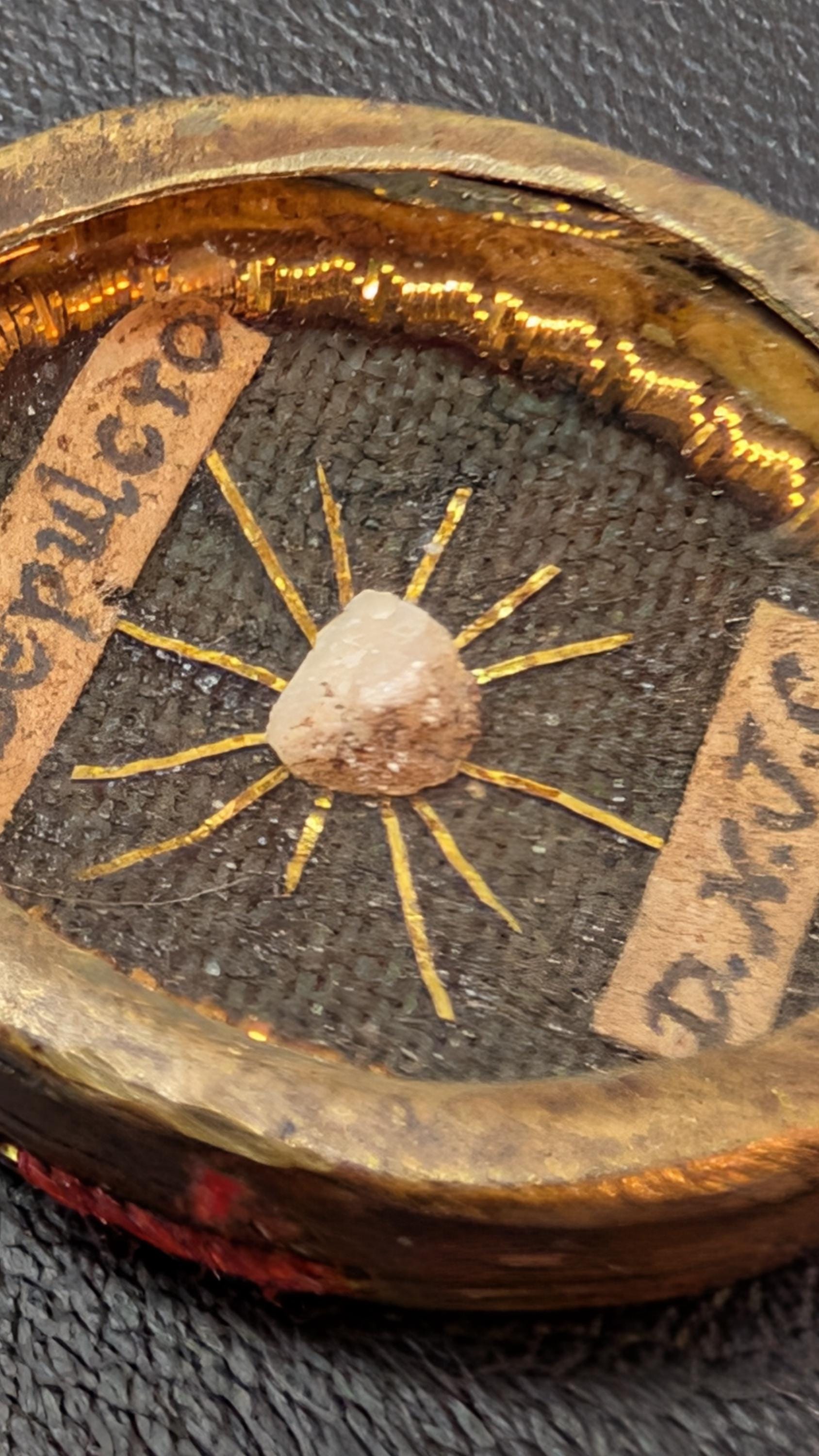1st Class Relic 1800s From the Tomb of Jesus Christ Catholic Reliquary ...