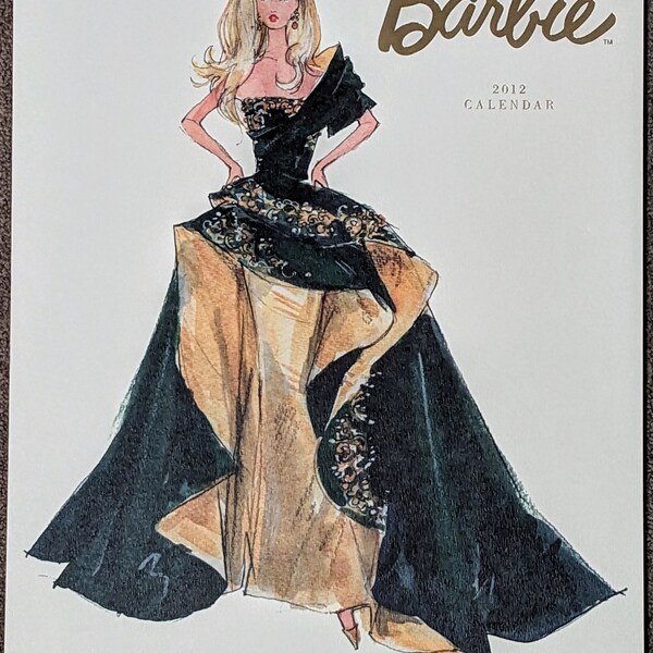 Calendrier Barbie 16 Mois Par Robert Best - Édition 2013 - Rare - Neuf