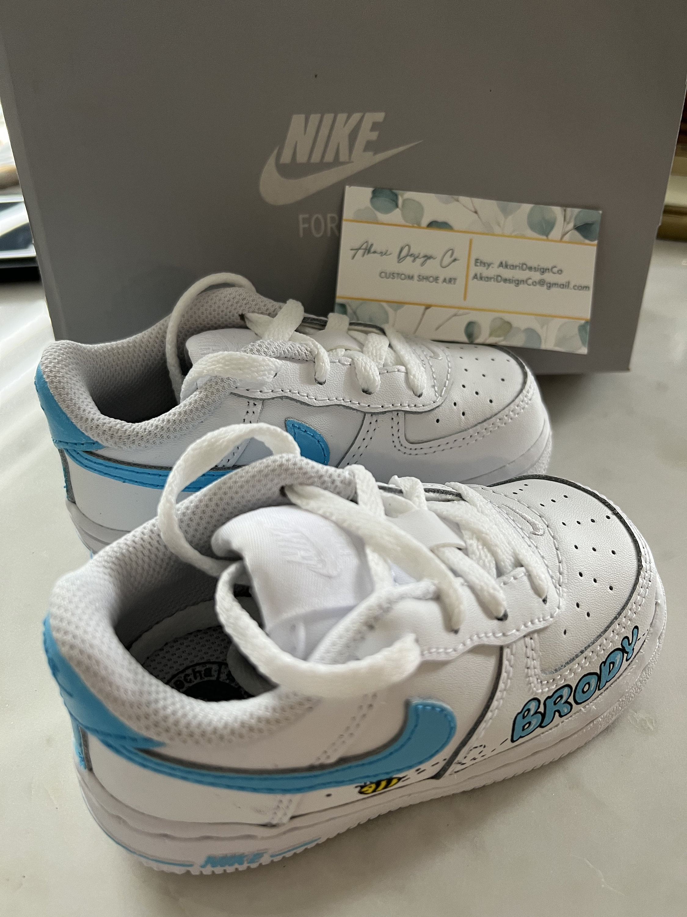 Customized Name Nike Air Force 1 Low Etsy