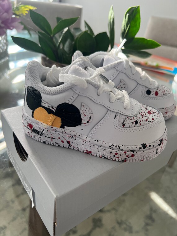 Injusticia enchufe nariz Nike Air Force 1 Low Mickey Mouse personalizado - Etsy España