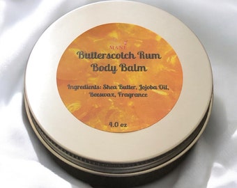 Butterscotch Rum Body Balm