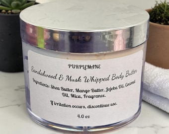 Sandalwood & Musk Body Butter (masculine)