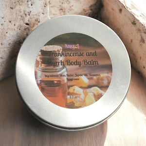 Frankincense and Myrrh Body Balm (masculine)