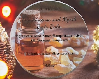 Frankincense and Myrrh Body Balm