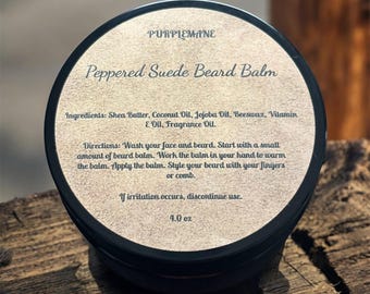 Nourishing Beard Balm: Natural Grooming for Men