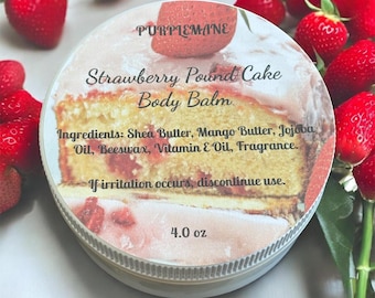 Strawberry Pound Cake Body Balm