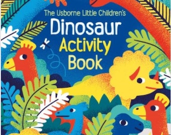 Libro de actividades para niños pequeños Dinosaurio