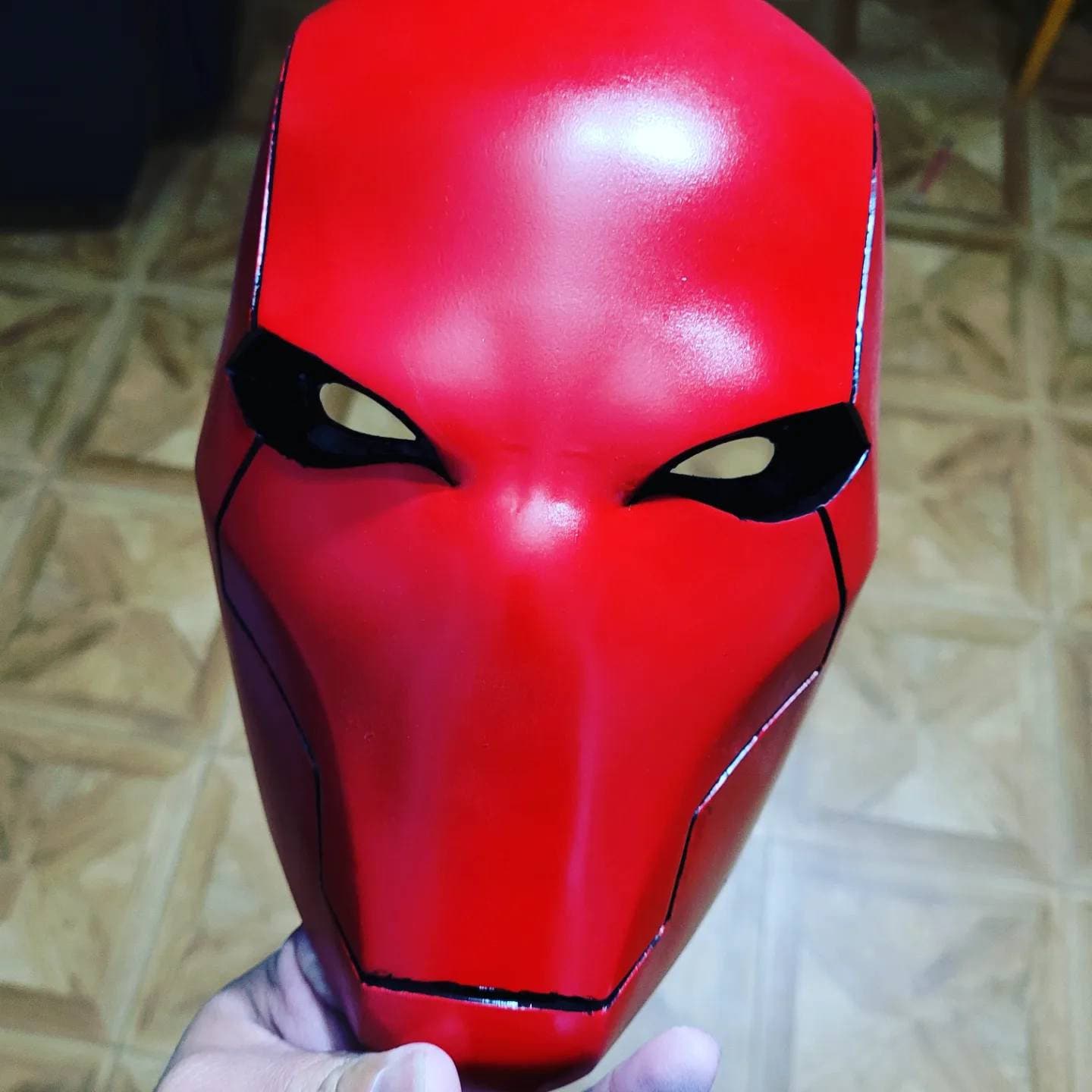 Red Hood Helmet Cosplay
