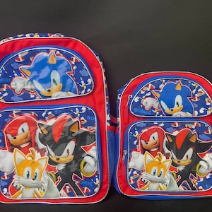 Boy sonic backpack shop