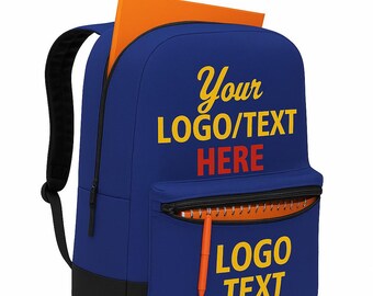 Custom Embroidered Backpack, Personalized Backpack. Laptop Bag