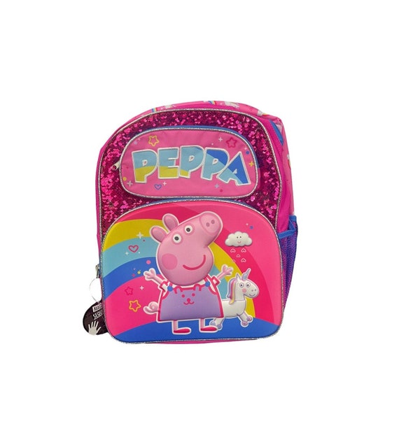 3D Peppa Pig Rugzak Gepersonaliseerde School Rugzak Boek Tas