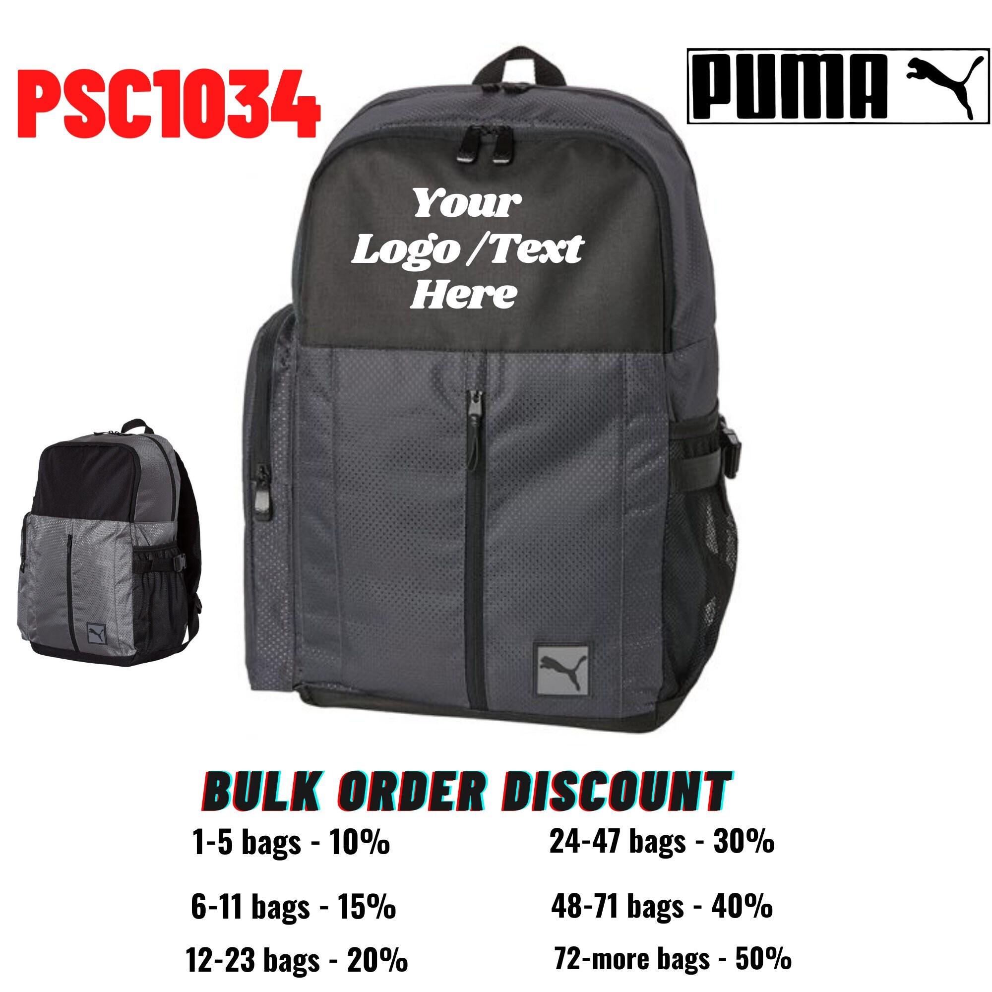 puma rucksack bag