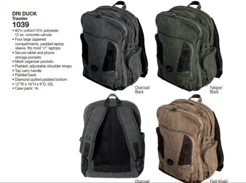 dri duck traveler backpack