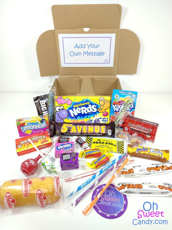 American Sweet Box American Candy Box of Sweets & Chocolate Etsy
