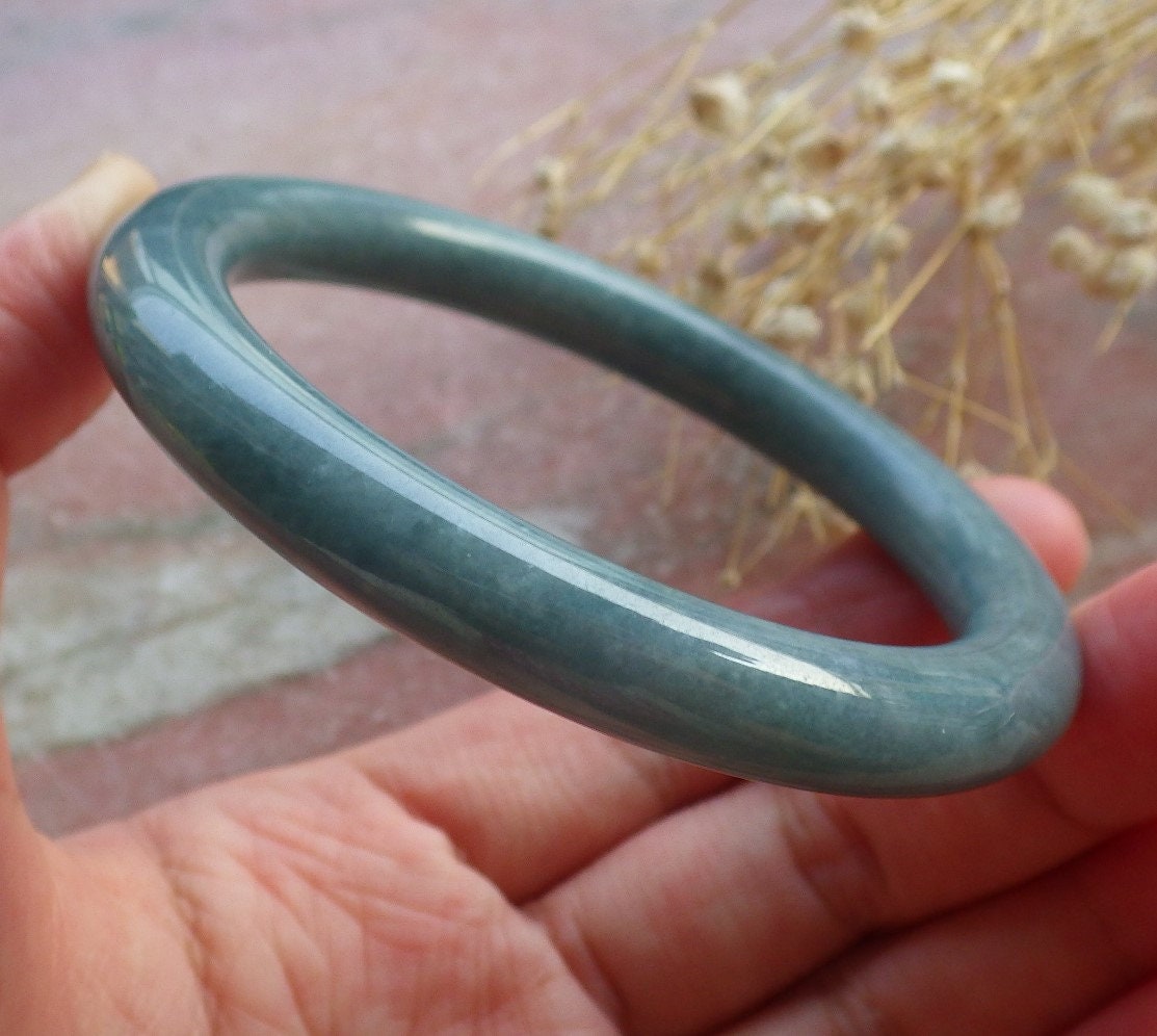 Bracciale Religioso in Pietra Naturale di Giada Bianco & Croce | La