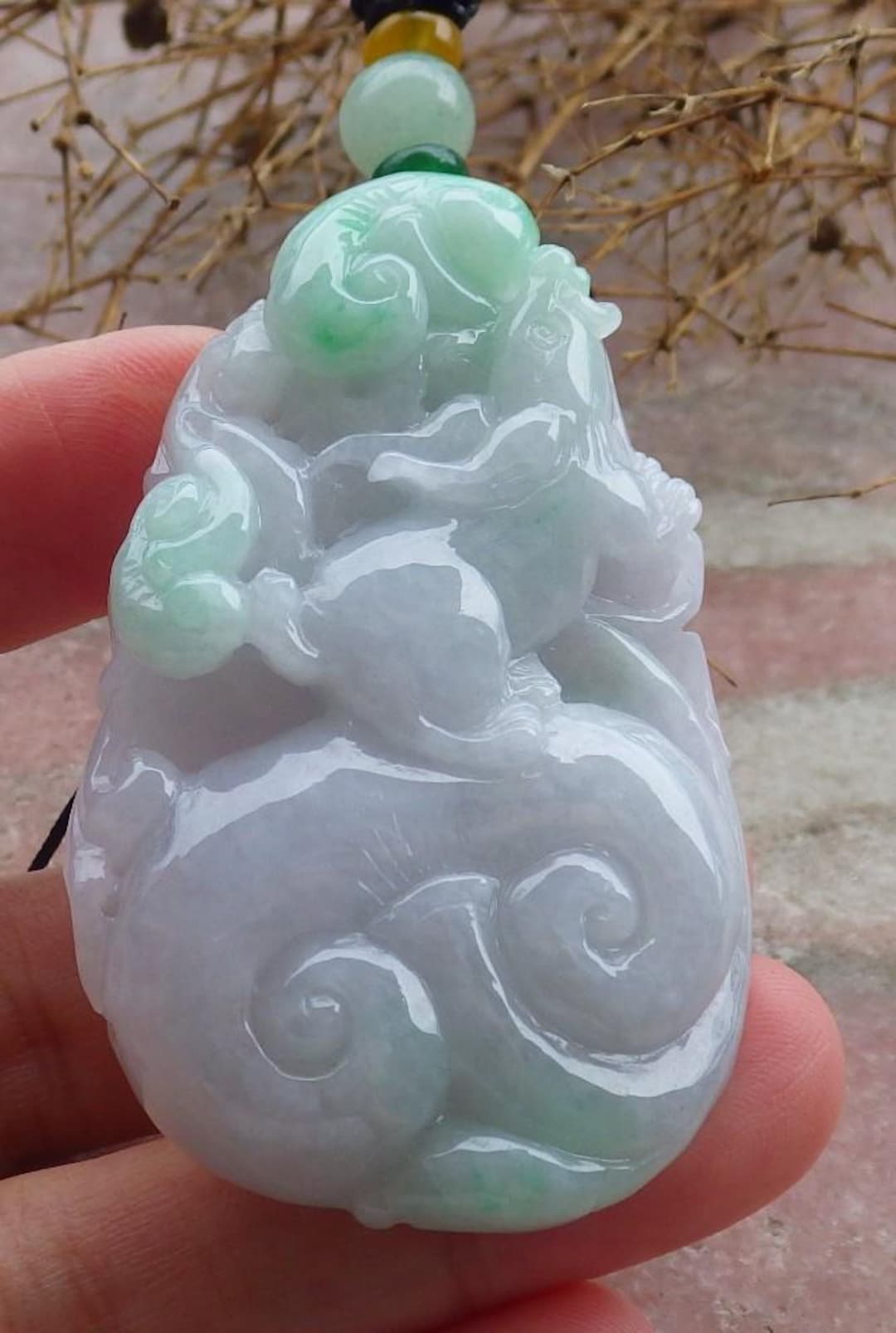 Certified Hand Carved Natural Myanmar Burma A Jade Jadeite Zodiac ...