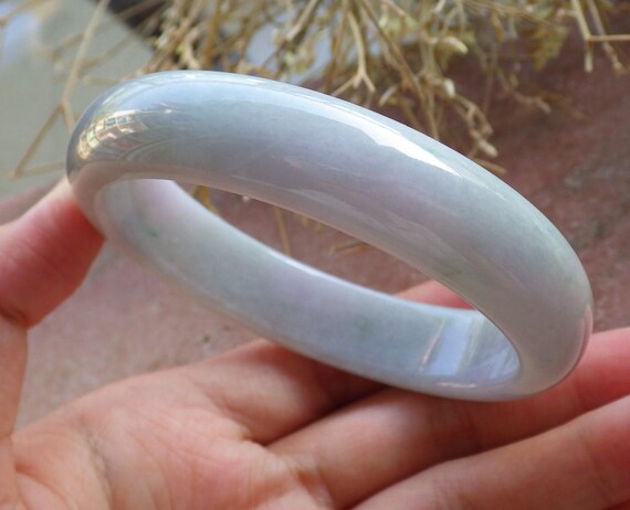 Bracciale rigido in giadeite Birmania naturale Nessun trattamento Tipo