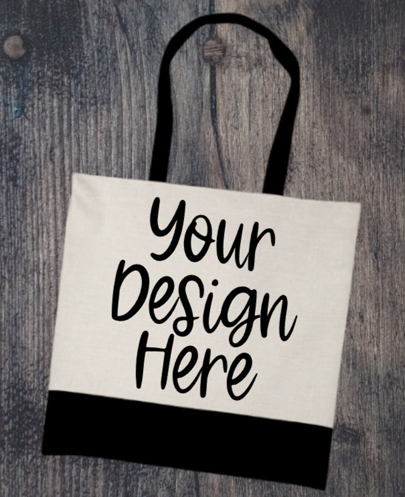 Tote Bag, Personalized shopping bags, beach bag, canvas bag image 3