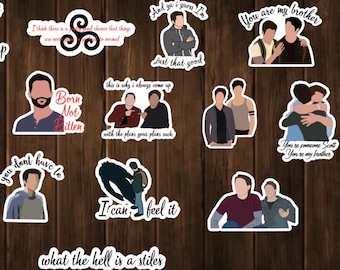 Teen Wolf Stickers: Beacon Hills Vinyl Decals