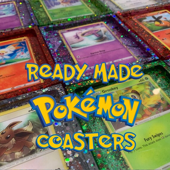 Square Pokemon Resin Coaster / Trinket Dish Handmade - Ready to Ship - Etsy Square Pokemon Resin Coaster / Trinket Dish Handmade - Ready to Ship - Etsy