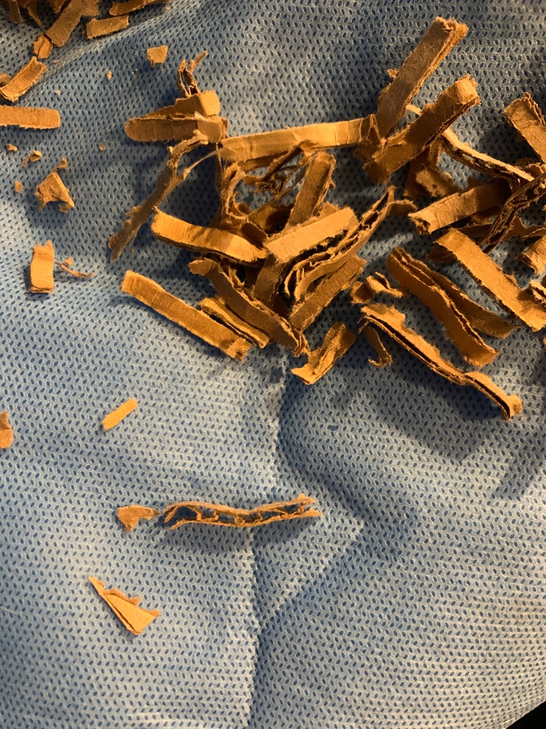 Shredded Brown Cardboard 3 Lbs, Compost, Rat, Guinea Pigs, Rabbits