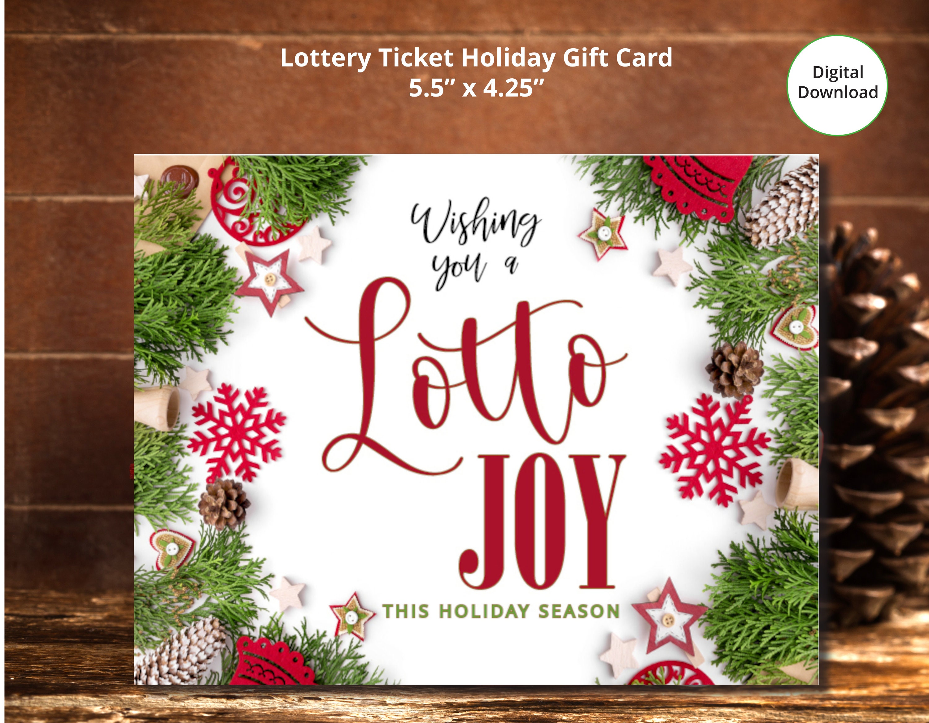 Lottery Ticket Holder - I love your Referrals a Lotto – All Things Real  Estate
