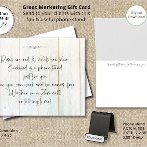 Un cadeau de marketing d'été immobilier pour les clients, carte-cadeau d'agent immobilier, agent immobilier, téléchargement instantané, juin, juillet, août, carte de correspondance pliée