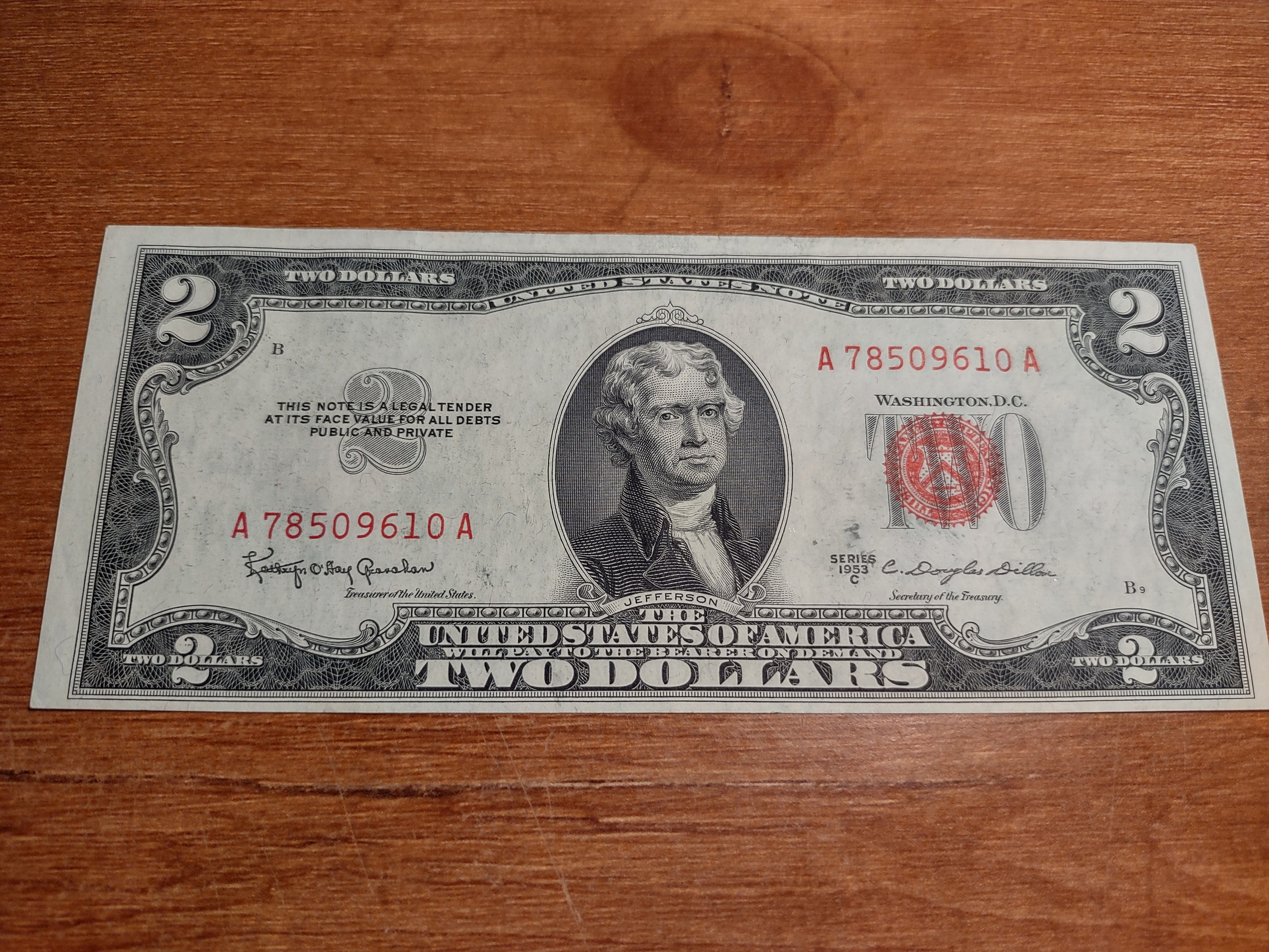 Is A 1953 2 Dollar Bill Worth Anything