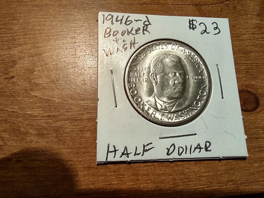 1946-D Booker T. Washington Half Doller Commemorative - Etsy