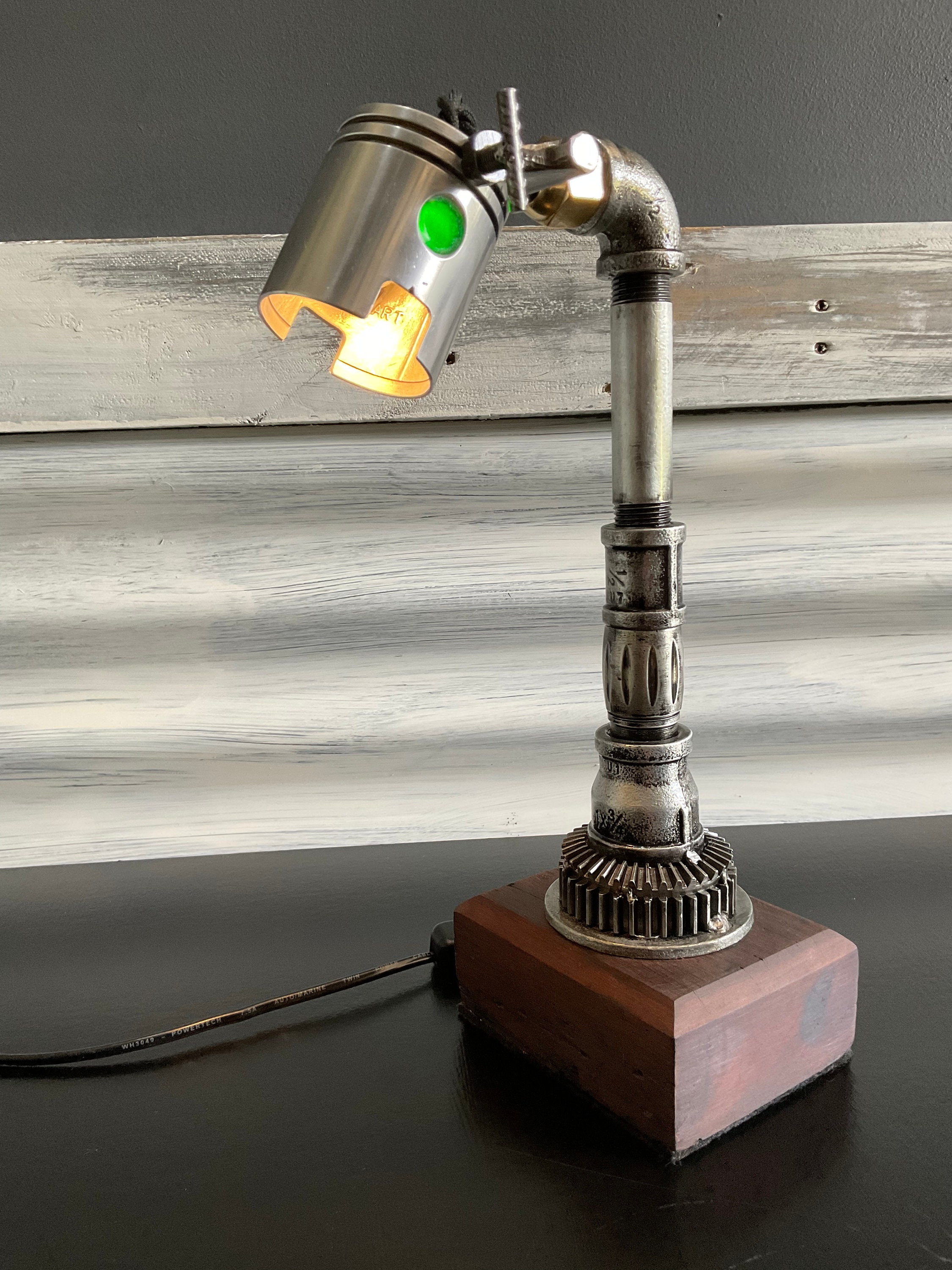 Etsy steampunk lamp deals