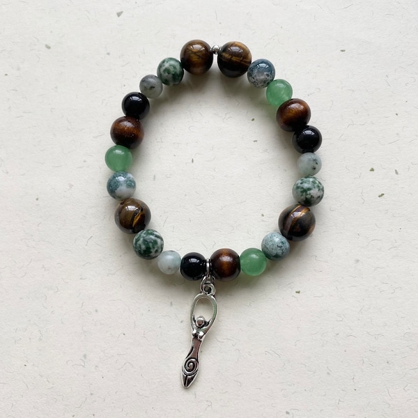 Greek Goddess Gaia Devotional Bracelet