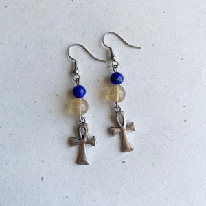 Ankh Earrings