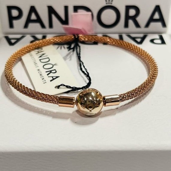 NWT Authentic PANDORA Moments 14K Rose 