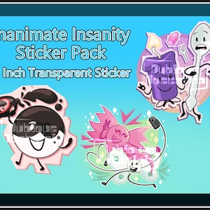 Inanimate Insanity Sticker Pack