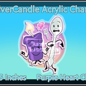 SilverCandle Acrylic Charm