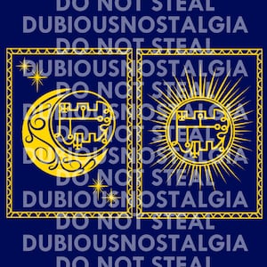 Stolas&#39; Grimoire Digital PNG File