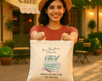 Romantic Literary Tote Bag - Perfect for Book Lovers, Book Club, Gift for Readers, Romantasy Lovers, Alexandre Dumas, Bookish, Anti Hero