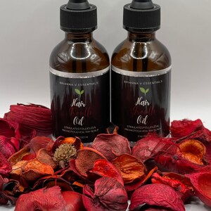Hair Growth Oil | Scalp Treatment | Thicken Edges | Great for Locs| All Hair Types