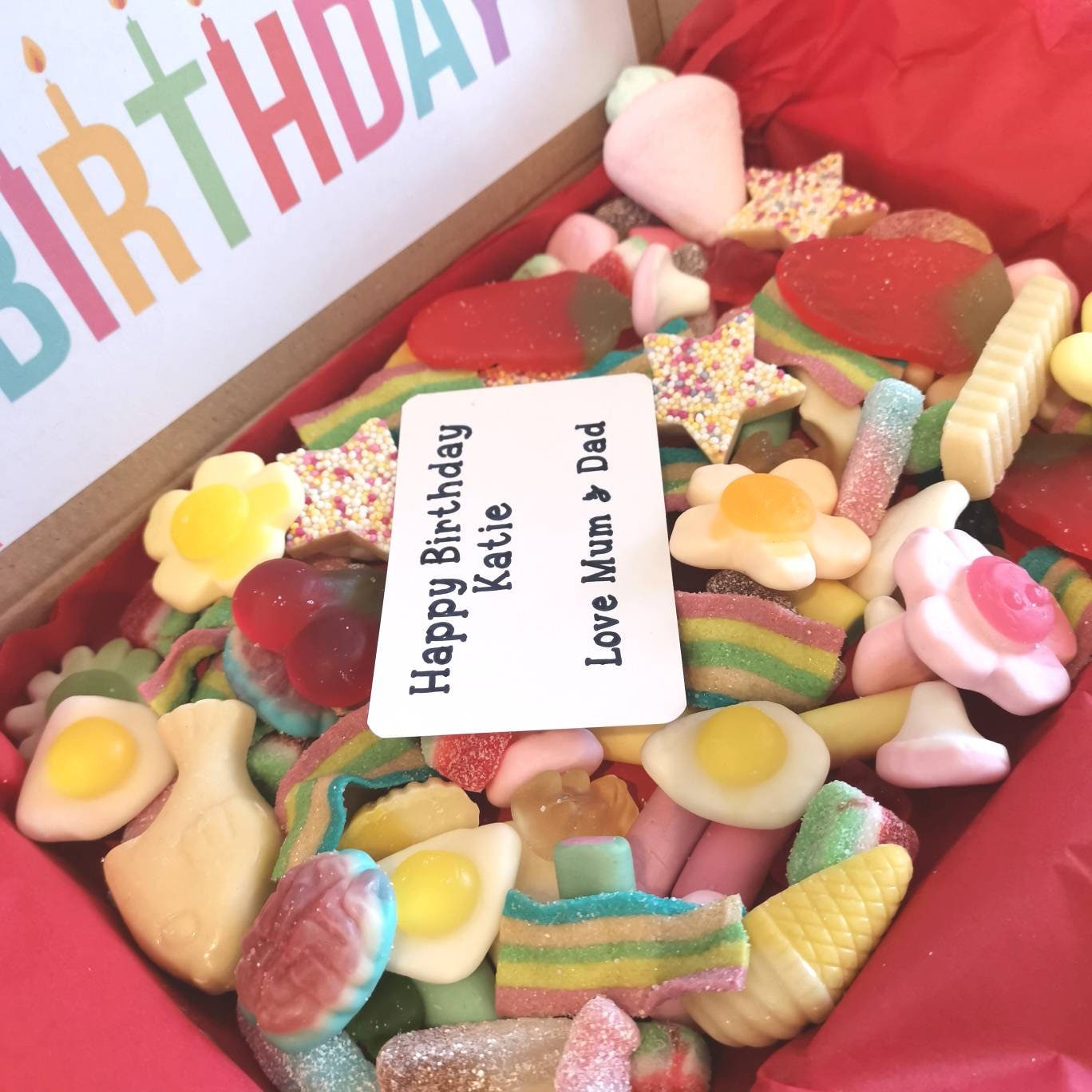 VEGAN Birthday Gift Vegan Letter Box Sweets Pick N Mix Vegan Etsy UK