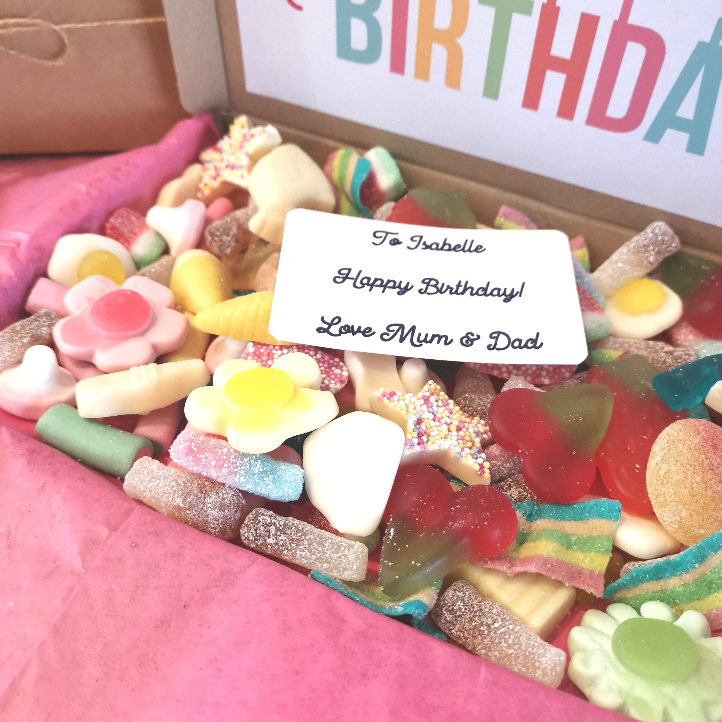 VEGAN Birthday Gift Vegan Letter Box Sweets Pick N Mix Vegan Etsy UK