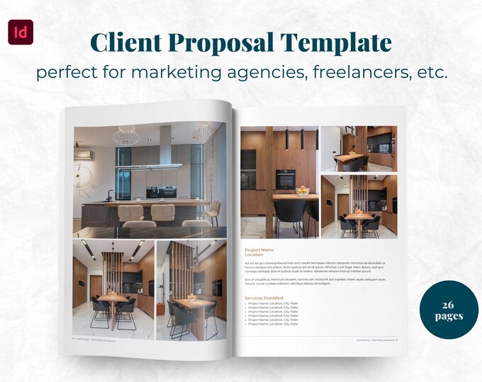 Business Proposal Template for Canva AEC Proposal Template General ...