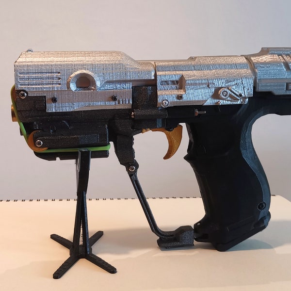 Halo Magnum Blaster:  Full 3D printed nerf toy pistol